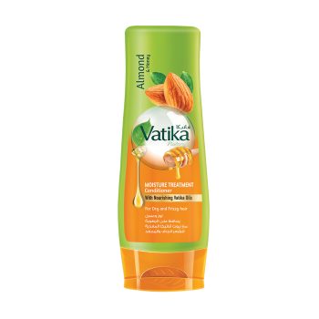 Vatika Naturals Moisture Treatment Conditioner 400ml | Enriched with Almond & Honey | Deep Nourishment | For Dry and Frizzy hair