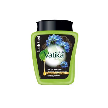 Vatika Naturals Hot Oil Treatment | Lightweight & Non-Sticky Formula Enriched With Blackseed | Adds Shine, Tickens Hair, Promotes Hair Growth - 500g
