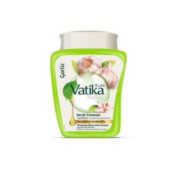 Vatika Naturals Garlic Hot Oil Treatment 500g | Promotes Natural Hair Growth | Hair Mask For Damaged & Thinning Hair