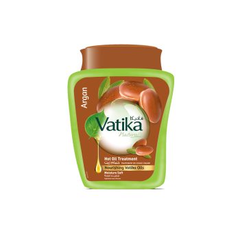 Vatika Naturals Argan Hot Oil Treatment 500g | Hair Mask Enriched with Moroccan Argan Oil | For Intense Moisturization & Soft Hair | Recommended by Hair Experts
