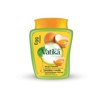 Vatika Naturals Hot Oil Treatment | Infused With Egg Protein | Facilitates Thick Hair, Prevents Hair Fall & Prevents Hairfall- 500g