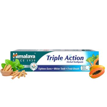 Himalaya Triple Action Herbal Toothpaste