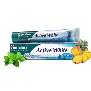 Himalaya Active White Fresh Gel Toothpaste 100ml
