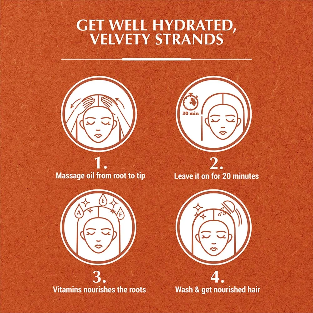 Vatika Naturals Argan Enriched Hair Oil | Goodness Of Multivitamin A, E & F | Brilliant Shines, Non-Greasy Formula For Moisture Soft Hair - 200 ml - Image 2