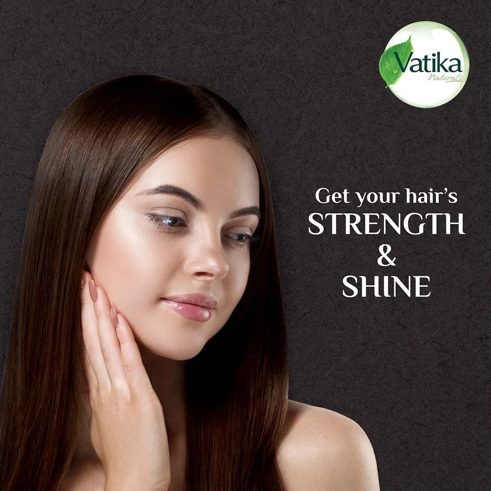 Vatika Naturals Enriched Hair Oil Strength & Shine Blackseed 200 ml - Image 6