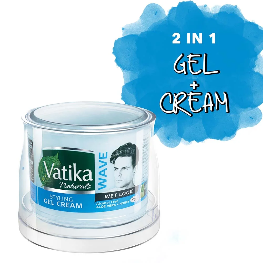 Vatika Wet Look Cream Gel 250ml - Image 3