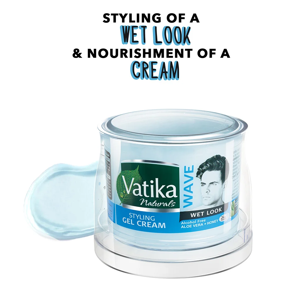 Vatika Wet Look Cream Gel 250ml - Image 5