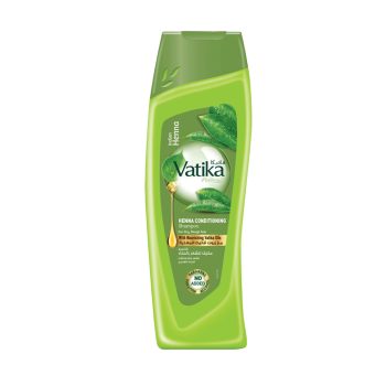 Vatika Naturals Indian Henna 400 ml | Natural Conditioning Shampoo | Hair Strength For Dry, Rough Hair