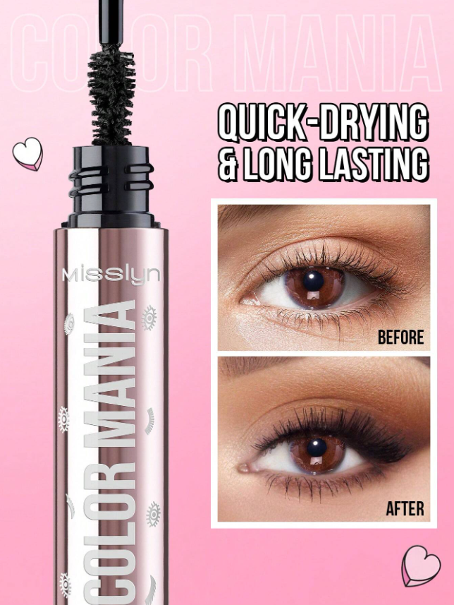 Misslyn Color Mania Mascara Black# 01 - Image 2
