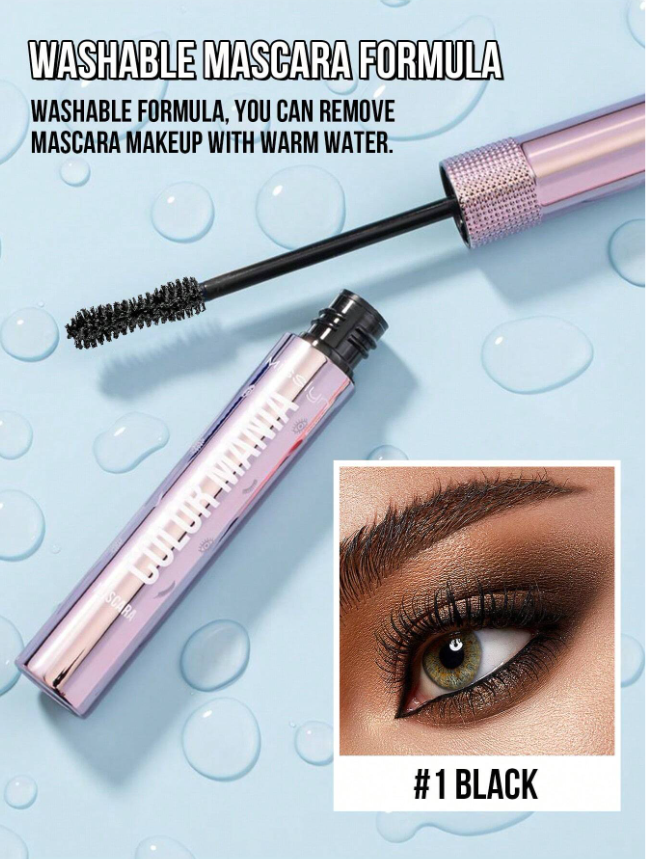 Misslyn Color Mania Mascara Black# 01 - Image 4